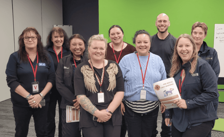 SPAW takes part in animal welfare emergency training
